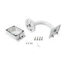 Montaje Universal de Pared con Cuello de Ganso y Caja de Conexiones / Compatible con Cámaras Domo y Bala