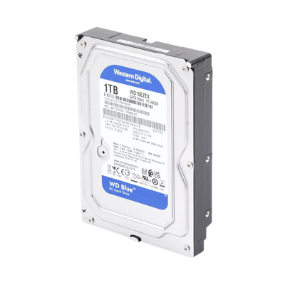 Disco duro Blue de 1 TB / 7200 RPM / Recomendado para PC / Uso 8-5 / 1 Años de Garantia