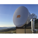 Radio Backhaul PTP en frecuencia 24 GHz, MIMO 4X4:4, 1.5 Gbps, Antena integrada 33 dBi, IP67, Puerto SFP, Adaptación automática al entorno, Sin interferencia