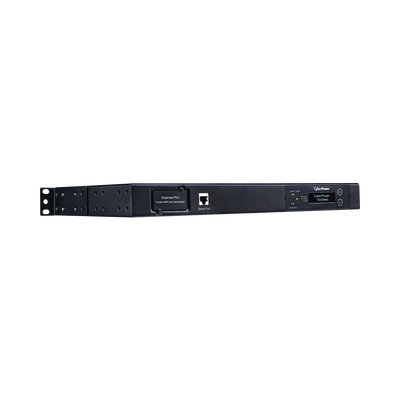 PDU ATS (Fuente Redundante Auto-transferible) Medible, Para Distribución de Energía, 2 Entradas 120 Vca NEMA5-15P, Con 10 Salidas NEMA 5-15R, Horizontal 19in, 1UR