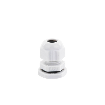 Conector Plástico Tipo Glándula para Cable de 4 a 8 mm de Diámetro.