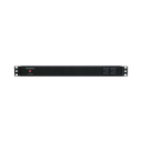 PDU Básico Para Distribución de Energía, Con 8 Tomas NEMA 5-15R Traseras y 2 Tomas 5-15R Frontales, 1UR, 15 Amp, 120 Vca