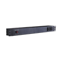 PDU Básico Para Distribución de Energía, Con 8 Tomas NEMA 5-15R Traseras y 2 Tomas 5-15R Frontales, 1UR, 15 Amp, 120 Vca