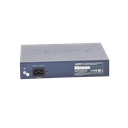 Switch no Administrable 8 puertos 10/100 PoE 802.3af/at 135W, 1 puerto Uplink 10/100/1000 y 1 SFP 100/1000 para escritorio