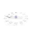 Kit de limpieza para DTC1250e, DTC1500, C50, DTC1000Me, DTC4250e, DTC1000, DTC4000, DTC4500e, incluye 10 servicios