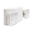 Luz LED de Emergencia Dual LED /150 lúmenes/Luz fría/Batería de Respaldo Incluida/Botón de test.