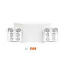 Luz LED de Emergencia Dual LED /150 lúmenes/Luz fría/Batería de Respaldo Incluida/Botón de test.