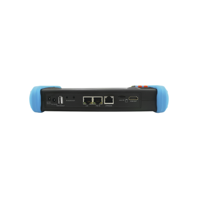 Probador de Vídeo Android con Pantalla LCD de 7" para IP ONVIF / HD-TVI (8MP), HD-CVI (8MP) y AHD (5MP) / Wi-Fi, Scanner IP, WiFi, entrada HDMI