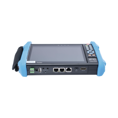 Probador de Vídeo Android con Pantalla LCD de 7" para IP ONVIF / HD-TVI (8MP), HD-CVI (8MP) y AHD (5MP) / Wi-Fi, Scanner IP, WiFi, entrada HDMI