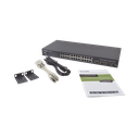 Switch Administrable L2+ 24 puertos 10/100/1000 Mbps, 4 Puertos Combo SFP