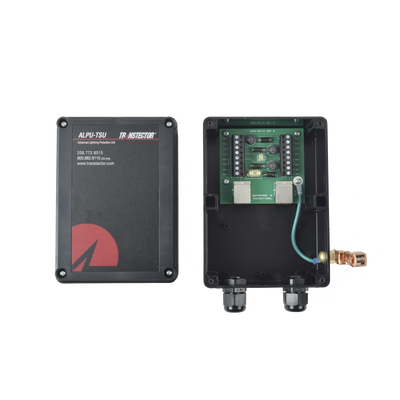 Protector Supresor Contra Descargas Eléctricas Para 1 Puerto RJ45 y 1 Puerto atornillable de 4 terminales Para Protección de 48 VDC