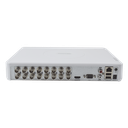 DVR 2 Megapixel (1080P) lite / 16 Canales TURBOHD + 2 Canales IP / 1 Bahía de Disco Duro / H.264+ / 1 Canal de Audio / Salida de Vídeo FULL HD