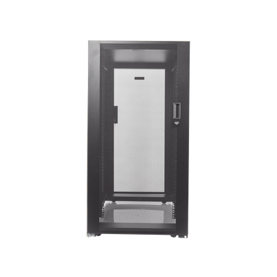Gabinete Profesional de Telecomunicaciones, de Piso, 24 UR, 600 mm de Ancho y 1070 mm de Profundidad, Color Negro