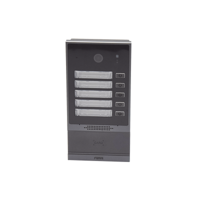 Videoportero SIP i63, 2 relevadores con 5 botones de marcación rápida, anti-vandálico, IP66 y IK07, PoE