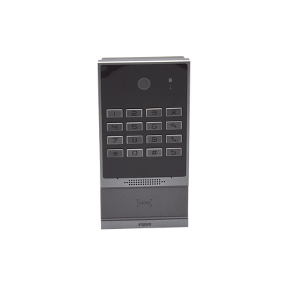 Videoportero SIP i64, Teclado numérico iluminado, 2 relevadores, anti-vandálico, IP66 y IK07, PoE