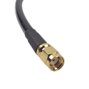 Cable LMR-240UF (Ultra Flex) de 60 cm con conectores N Hembra y SMA Macho Inverso.