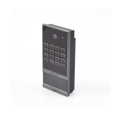 Videoportero SIP i64, Teclado numérico iluminado, 2 relevadores, anti-vandálico, IP66 y IK07, PoE