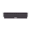 Organizador de Cables Horizontal PatchLink, Sencillo (Solo Frontal), Para Rack de 19in, 2UR