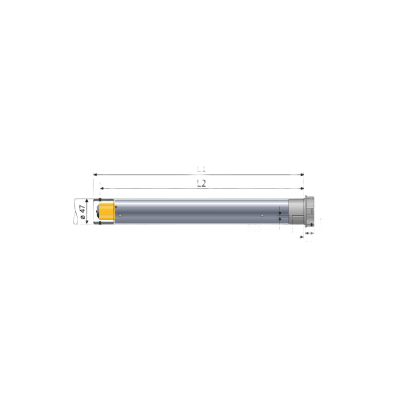 Motor inalámbrico RTS alimentación 110V para persianas, ventana de 3 mts ancho y alto 4 máximo