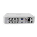 DVR 8 Canales 2 Megapixel (1080p) Lite / 8 Canales TURBOHD + 2 Canales IP / 1 Bahía de Disco Duro / H.264+ / 1 Canal de Audio / Salida de vídeo Full HD