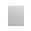 Gabinete de Acero IP66 Uso en Intemperie (800 x 1000 x 300 mm) con Placa Trasera Interior Metálica y Compuerta Inferior Atornillable (Incluye Chapas y Llaves T).