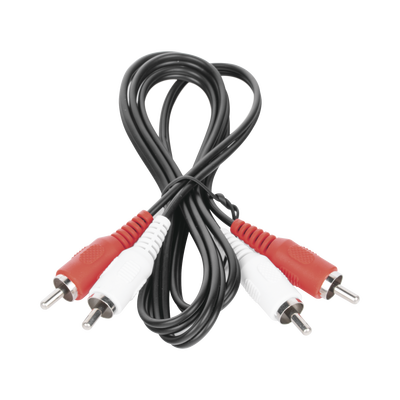 Cable RCA Macho a Macho de 1 Metro (3.28 Pies) de Longitud, para Aplicaciones de Audio y Video Optimizado para HD
