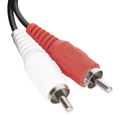 Cable RCA Macho a Macho de 1 Metro (3.28 Pies) de Longitud, para Aplicaciones de Audio y Video Optimizado para HD