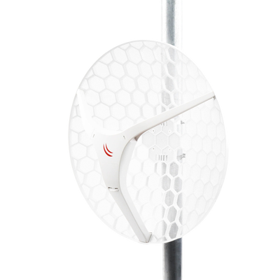 (LHG XL 5 ac) CPE y PtP en 5GHz  802.11 a/n/ac con Antena de Rejilla de 27dBi. "Ahora con Más Velocidad y Mayor Distancia"