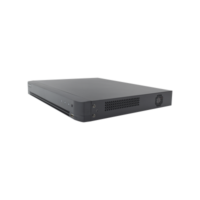 DVR 32 Canales TURBOHD + 8 Canales IP / 4 Megapixel / 2 Bahías de Disco Duro / 1 Canal de Audio / Videoanálisis