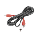 Cable RCA Macho a Macho de 2 Metros de Longitud / Aplicaciones de Audio y Video Optimizado para HD