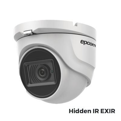 Eyeball TURBOHD 4K (8Megapixeles) / Gran Angular 102º / Lente 2.8 mm / Exterior IP67/ IR EXIR 30 mts / dWDR / TVI-AHD-CVI-CVBS