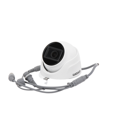 Eyeball TURBOHD 4K (8Megapixeles) / Gran Angular 102º / Lente 2.8 mm / Exterior IP67/ IR EXIR 30 mts / dWDR / TVI-AHD-CVI-CVBS