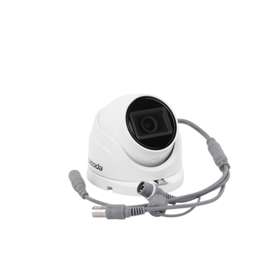 Eyeball TURBOHD 4K (8Megapixeles) / Gran Angular 102º / Lente 2.8 mm / Exterior IP67/ IR EXIR 30 mts / dWDR / TVI-AHD-CVI-CVBS