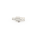 Conector BNC Hembra de 75 Ohm, Anillo Plegable para Cable RG-6/U, Níquel/ Oro/ Teflón.