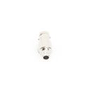 Conector BNC Hembra de 75 Ohm, Anillo Plegable para Cable RG-6/U, Níquel/ Oro/ Teflón.
