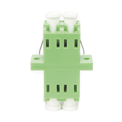Módulo Acoplador de Fibra Óptica Duplex LC/APC a LC/APC Compatible con Fibra Monomodo