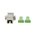 Módulo Acoplador de Fibra Óptica Simplex SC/APC a SC/APC Compatible con Fibra Monomodo