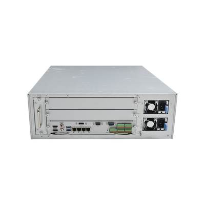 NVR 12 Megapixel (4K) / 128 canales IP / 16 Bahias de Disco Duro / 4 Puertos de Red / Soporta RAID con Hot Swap / NVR de Alto Desempeño