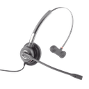 Diadema monoaural con tecnología antishock para teléfonos IP FANVIL y Polycom con micrófono de cancelación de ruido, larga durabilidad