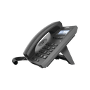 Teléfono IP empresarial para 2 lineas SIP con pantalla LCD 128 x 48 Px y conferencia de 3 vías, PoE