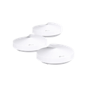 Kit 3 Routers Inalámbricos MESH Interior para Hogar / Doble Banda Wi-Fi 5 AC1300 Mbps / 2 Puerto Gigabit WAN/LAN / 4 Antenas Internas / Administración Mediante la App Deco (iOS, Android) / Protección HomeCare