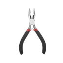 Juego de 3 Mini Pinzas de Corte de 5". Incluye: Pinza de Punta Redonda, Diagonal y Punta de Aguja.