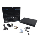 DVR 4 Megapixel / 32 Canales TURBOHD + 8 Canales IP / 2 Bahías de Disco Duro / 1 Canal de Audio