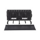 Organizador de Cables Horizontal NetManager de Alta Densidad, Doble (Frontal y Posterior), Para Rack de 19in, 4UR