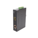 Convertidor de Medios PoE Industrial, Puerto SFP 1000BASE-SX/LX a Puerto RJ45 Gigabit con Salida PoE 802.3at (Hasta 30 W).