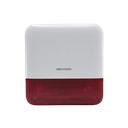 (AX PRO) Sirena Inalámbrica con Estrobo Rojo para Exterior IP65 / 110 dB