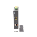 Convertidor de Medios PoE Industrial, Puerto SFP 1000BASE-SX/LX a Puerto RJ45 Gigabit con Salida PoE 802.3at (Hasta 30 W).