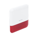 (AX PRO) Sirena Inalámbrica con Estrobo Rojo para Exterior IP65 / 110 dB