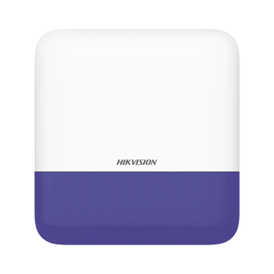 (AX PRO) Sirena Inalámbrica con Estrobo Azul para Exterior IP65 / 110 dB