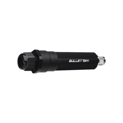 Radio Doble Banda Bullet airMAX AC IP67 hasta 160 Mbps en 2.4 GHz (2412-2472 MHz) o 300 Mbps en 5 GHz (5150-5875 MHz)